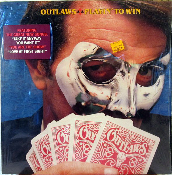 Outlaws ‎– Playin' To Win VG+ - 1978 Arista USA - Rock - Shuga Records