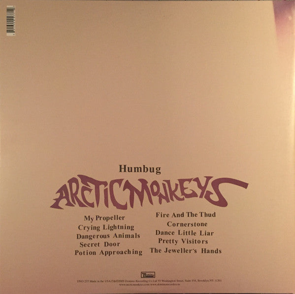 Arctic Monkeys - Humbug - New LP Record 2009 Domino USA 180 Gram Vinyl & Download - Indie Rock