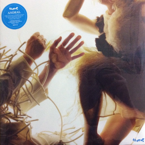 LUMP – Animal - New LP Record 2021 Chrysalis/Partisan UK Import Turquoise & White Swirl Vinyl - Alternative Rock / Indie Rock - Shuga Records
