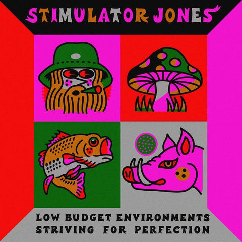 Stimulator Jones – Low Budget Environments Striving For Perfection - New LP Record Stones Throw Vinyl - Hip Hop / Jazz