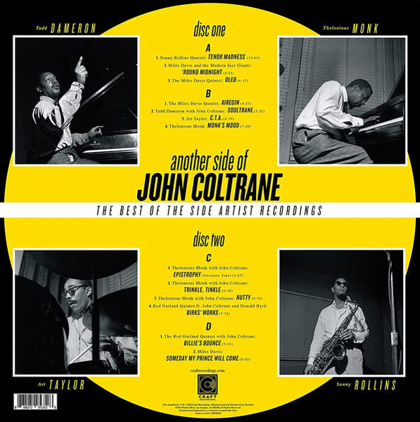 John Coltrane – Another Side Of John Coltrane - New 2 LP Record 2021 Craft Europe Import 180 gram Vinyl - Jazz / Modal / Bop