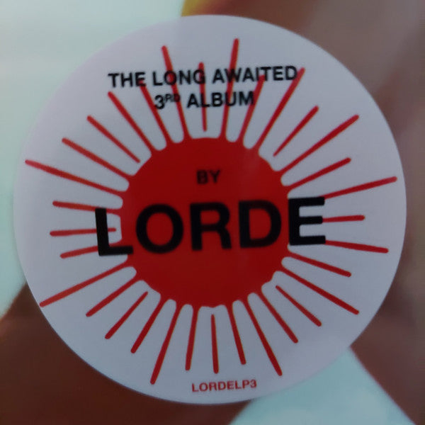 Lorde – Solar Power - New LP Record 2021 Crush Music Walmart Exclusive Clear Vinyl - Synth-pop / Indie Pop