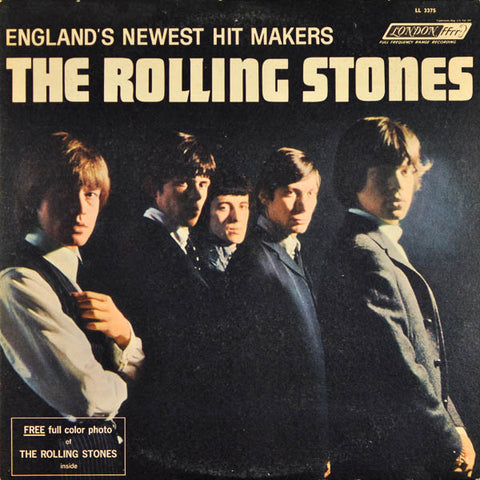 The Rolling Stones ‎– England's Newest Hit Makers - VG LP Record 1964 London USA Mono Vinyl (Gloversville Press) - Rock & Roll / Blues Rock