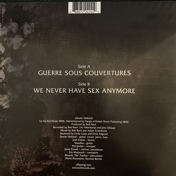 The Offspring – We Never Have Sex Anymore - New 7" Single Record 2021 Concord Evergreen Vinyl - Pop Punk - Shuga Records