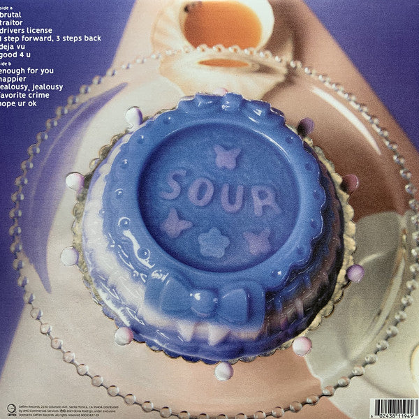 SOUR (Transparent Blue LP) – Olivia Rodrigo Official Store