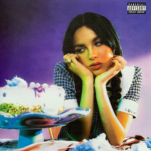 Olivia Rodrigo - Sour - Mint- LP Record Geffen Target Exclusive Blue Vinyl & Alternative Artwork - Pop / Indie Pop - Shuga Records