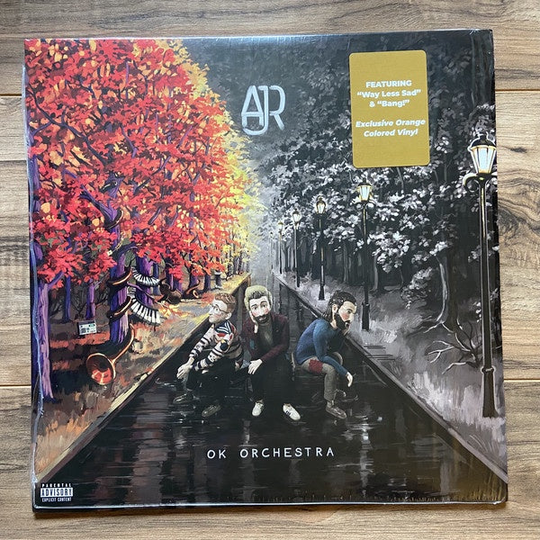 AJR – OK ORCHESTRA - New LP Record 2021 BMG USA Orange Vinyl - Indie Pop - Shuga Records