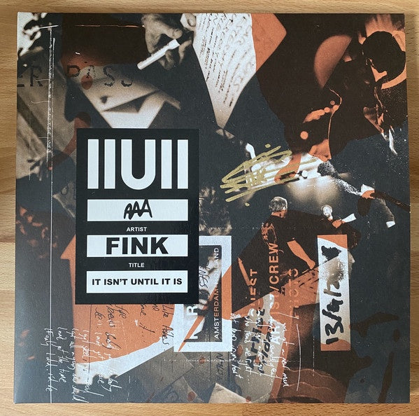 Fink – Iiuii (It Isn't Until It Is) - New 2 LP Record 2021 R'COUP'D Europe Import Vinyl & Booklet - Indie Rock / Neofolk - Shuga Records