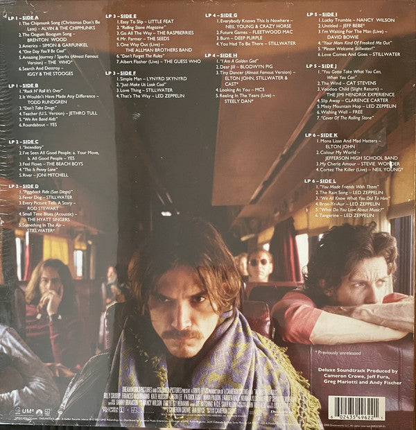 Various – Almost Famous (Music From The Motion Picture 2000