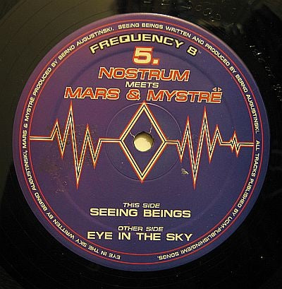 Nostrum Meets Mars & Mystrë – Seeing Beings / Eye In The Sky - New 12" Single Record 2000 Frequency 8 Vinyl - Trance