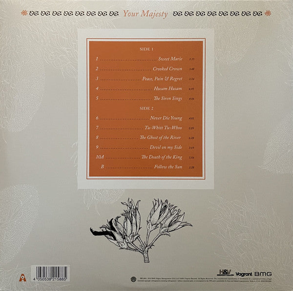 The Anniversary – Your Majesty (2001) - New LP Record 2021 Vagrant USA Gold Vinyl - Indie Rock / Emo / Pop Rock - Shuga Records
