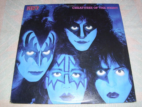 Kiss – Creatures Of The Night - VG+ LP Record 1982 Casablanca USA (501 version) Vinyl - Hard Rock / Heavy Metal