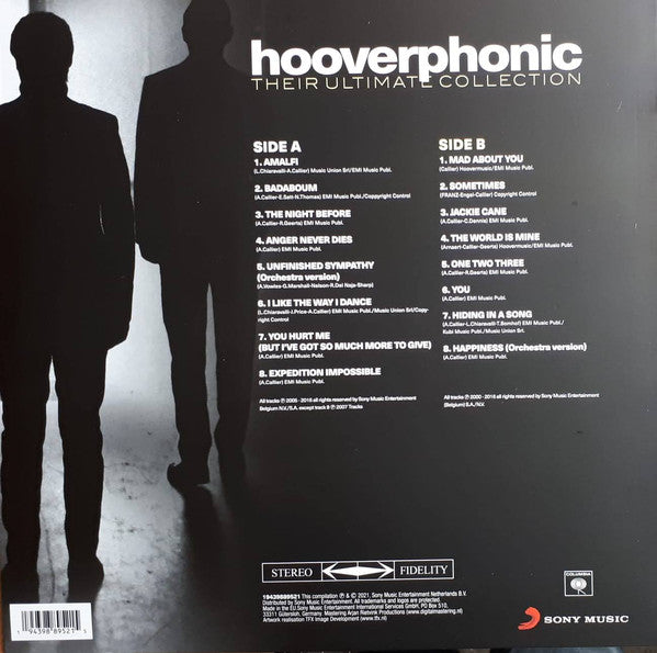 Hooverphonic – Their Ultimate Collection - New LP Record Sony/CBS Europe Import Vinyl - Pop Rock / Alternative Rock - Shuga Records