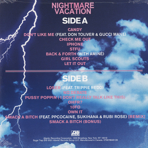 Rico Nasty – Nightmare Vacation - New LP Record 2021 Atlantic Vinyl - Hip Hop