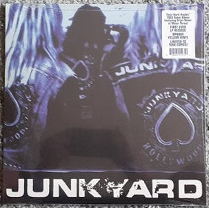 Junkyard – Junkyard (1989) - New Limited Edition LP Geffen Records Yellow Opaque Vinyl - Hard Rock / Glam - Shuga Records