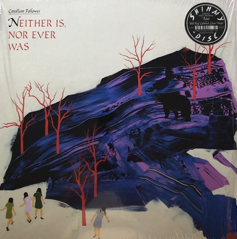 Constant Follower - Neither Is, Or Ever Was - New Limited Edition LP Record 2021 Shimmy Disc / Joyful Noise Recordings Hill Fog Clear Colored Vinyl - Folk / Dream Pop
