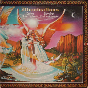 Devadip Carlos Santana & Turiya Alice Coltrane – Illuminations - Mint- USA 1974 - Jazz - B17-128