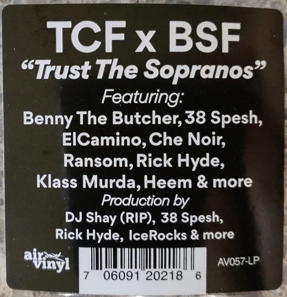 38 Spesh, Benny The Butcher – Trust The Sopranos - New LP Record 2021 Air Vinyl USA - Hip Hop / Hardcore Hip-Hop