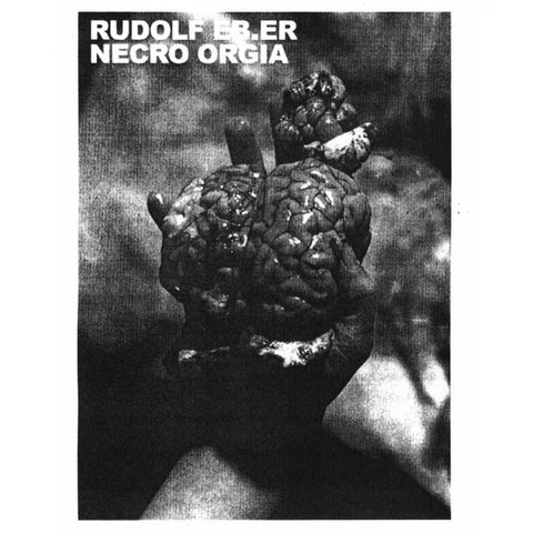 Rudolf Eb.er – Necro Orgia - New Cassete 2021 Deathbed Tape - Electronic / Musique Concrète / Drone / Noise