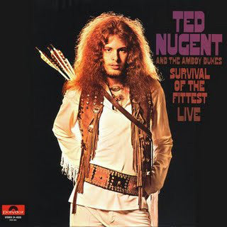 Ted Nugent And The Amboy Dukes ‎– Survival Of The Fittest - Live - VG+ LP Record 1971 Polydor USA Vinyl - Rock / Hard Rock
