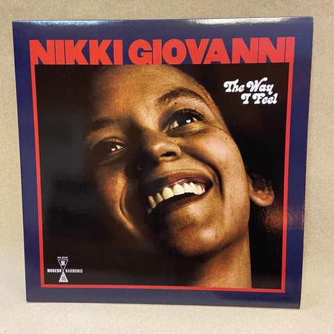 Nikki Giovanni – The Way I Feel - New LP Record 2021 Modern Harmonic Red Color Vinyl - Funk / Spoken Word