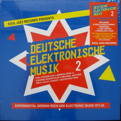 Various – Deutsche Elektronische Musik 2 (Experimental German Rock And Electronic Musik 1971-83) - New 4 LP Record 2021 UK Import Soul Jazz Vinyl - Krautrock /  Electro / Kosmische