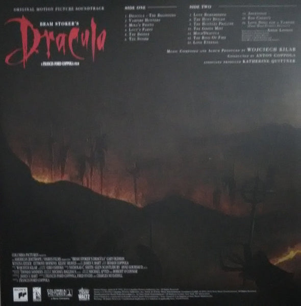 Wojciech Kilar – Bram Stoker's Dracula - (Original Motion Picture 1992) - New LP Record 2021 Death Waltz 180 gram Vinyl - Soundtrack - Shuga Records