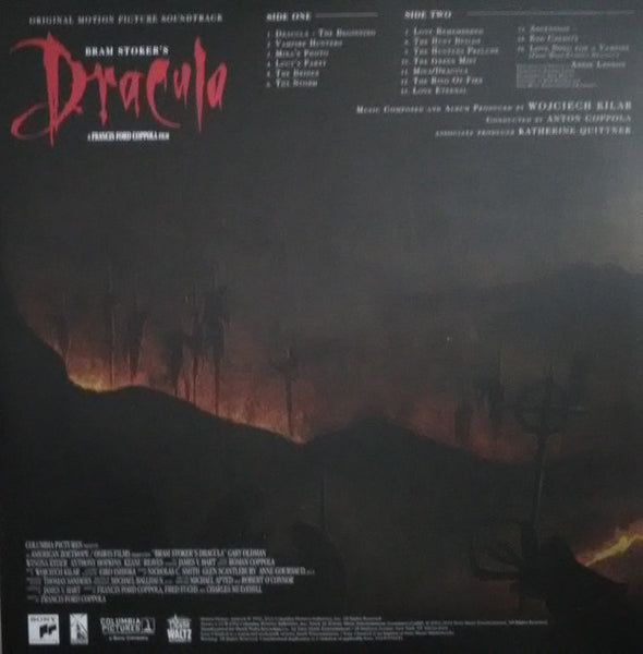 Wojciech Kilar – Bram Stoker's Dracula - (Original Motion Picture 1992) - New LP Record 2021 Death Waltz 180 gram Vinyl - Soundtrack