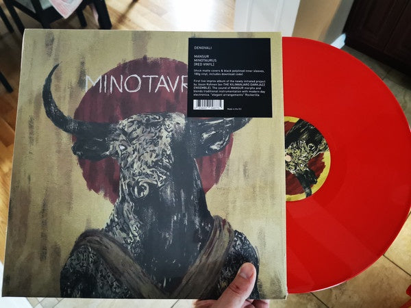 Mansur – Minotaurus - New LP Record 2021 Denovali Red Vinyl & Download - Drone / Ambient / Modern Classical