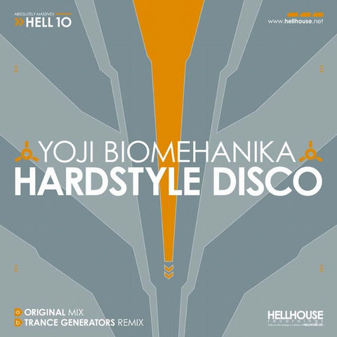 Yoji Biomehanika – Hardstyle Disco - New 12" Single Record 2003 Hellhouse UK Import Vinyl - Hard Trance / Hardstyle