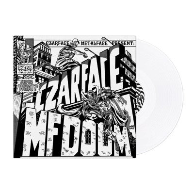 Czarface, MF DOOM – Super What? - New LP Record Silver Age Black & White Cover, White Vinyl - Hip Hop