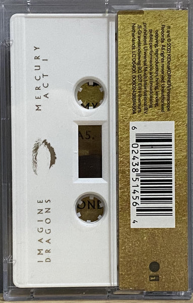 Imagine Dragons – Mercury - Act 1 - New Cassette Tape 2021 KIDinaKORNER UK Import White Tape - Rock - Shuga Records
