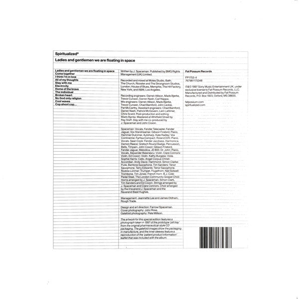 Spiritualized® – Ladies And Gentlemen We Are Floating In Space (1997) - New 2 LP Record 2021 Fat Possum Neptune Blue 180 gram Vinyl - Psychedelic Rock / Space Rock / Indie Rock - Shuga Records