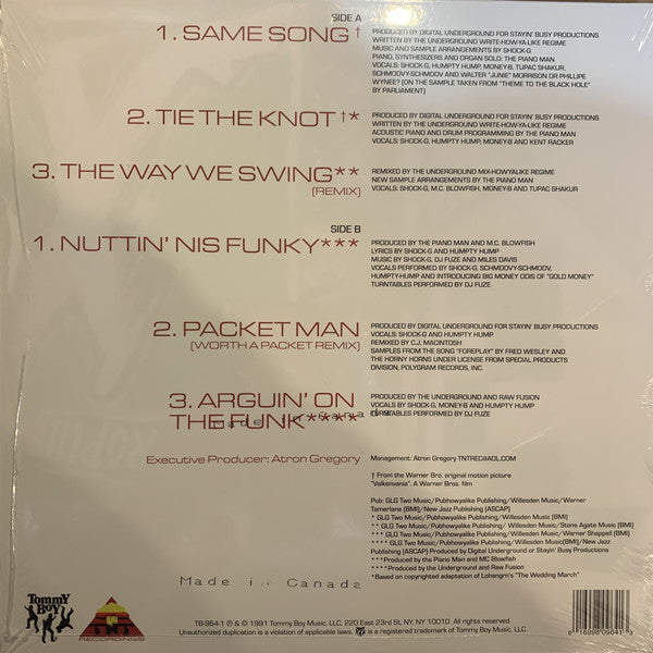 Digital Underground – This Is An E.P. Release (1990) - New EP Record 2021 Tommy Boy Vinyl - Hip Hop / P.Funk - Shuga Records