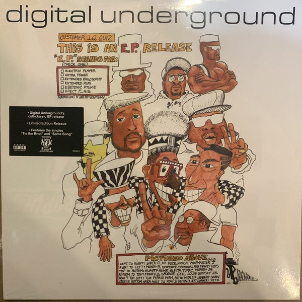 Digital Underground – This Is An E.P. Release (1990) - New EP Record 2021 Tommy Boy Vinyl - Hip Hop / P.Funk - Shuga Records