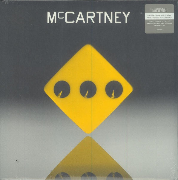 Paul McCartney – McCartney III (2020) - New LP Record 2021 Third Man MPL Capitol Yellow & Black Splatter Vinyl - Pop Rock