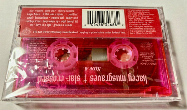 Kacey Musgraves – Star-Crossed - New Cassette 2021 Interscope/MCA Pink Translucent Tape - Synth-pop / Rock Pop - Shuga Records