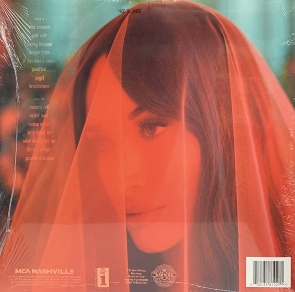 Kacey Musgraves – Star-Crossed - New LP Record 2021 MCA Light Red Translucent Vinyl - Rock / Psychedelic Rock / Country Psychedelic