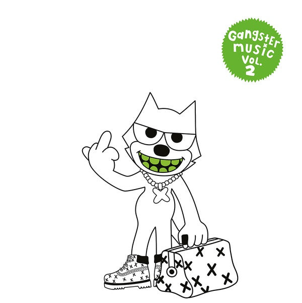 Various ‎– Gangster Music Vol.2 - New 2 LP Record 2021 All City Ireland Blue Vinyl & Book - Hip Hop - Shuga Records