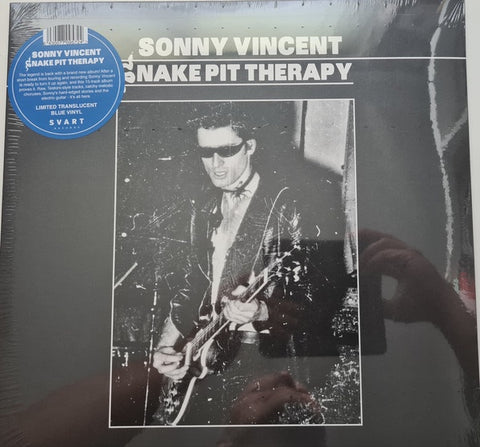 Sonny Vincent – Snake Pit Therapy - New LP Record 2021 Svart Finland Import Translucent Blue Vinyl - Punk / Rock