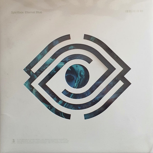 Spiritbox – Eternal Blue - New 2 LP Record 2021 Pale Chord White With Blue Splatter Vinyl & 28 Page Book - Metalcore - Shuga Records