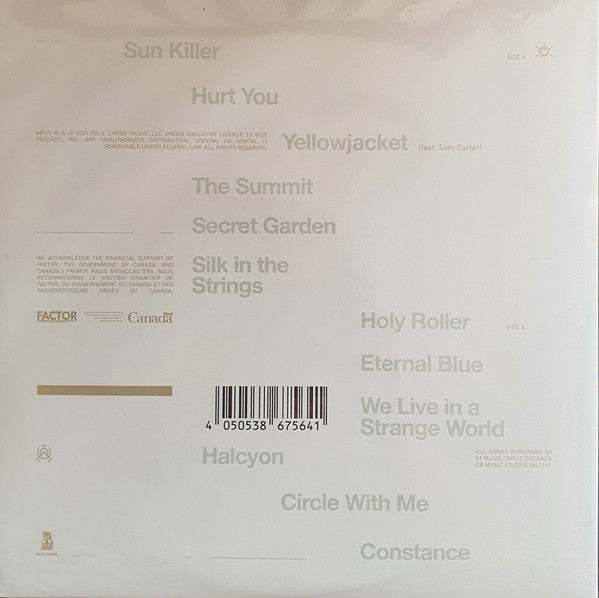 Spiritbox – Eternal Blue - New 2 LP Record 2021 Pale Chord White With Blue Splatter Vinyl & 28 Page Book - Metalcore - Shuga Records
