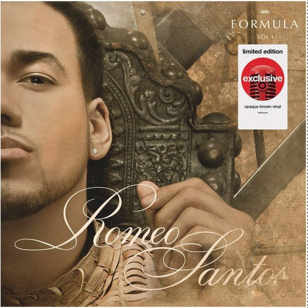 Romeo Santos – Formula Vol. 1 - New 3 LP Record 2021 Sony Music Latin Target Exclusive Opaque Brown Vinyl - Latin / Pop / Bachata - Shuga Records