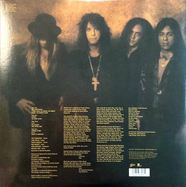 Ozzy Osbourne – No More Tears (1991) - New 2 LP Record 2021