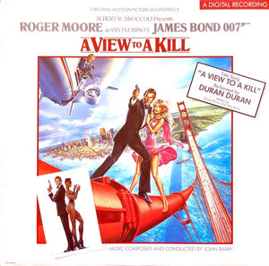 John Barry – A View To A Kill (Original Motion Picture) - Mint- LP Record 1985 Capitol USA Vinyl - Soundtrack