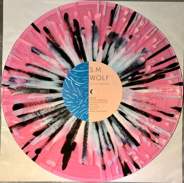 S.M. Wolf – Precious Downtime - New LP Record 2021 Romanus Splatter Vinyl - Pop Rock - Shuga Records