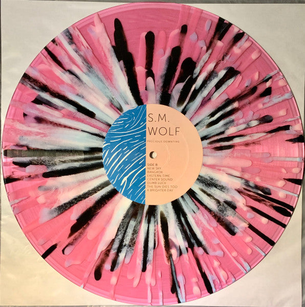 S.M. Wolf – Precious Downtime - New LP Record 2021 Romanus Splatter Vinyl - Pop Rock - Shuga Records