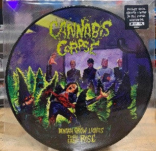 Cannabis Corpse – Beneath Grow Lights Thou Shalt Rise (2011) - New LP Record 2021 Season Of Mist Picture Disc Vinyl - Death Metal