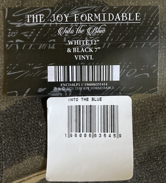 The Joy Formidable – Into The Blue - New LP Record 2021 Hassle Europe White Vinyl & 7" - Alternative Rock - Shuga Records