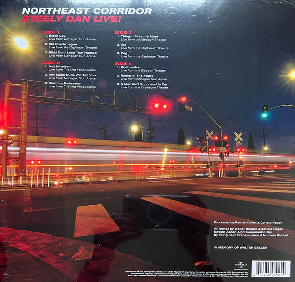 Steely Dan – Northeast Corridor: Steely Dan Live! - New 2 LP Record 2021 UMG Europe Import 180 gram Vinyl - Pop Rock / Jazz-Rock